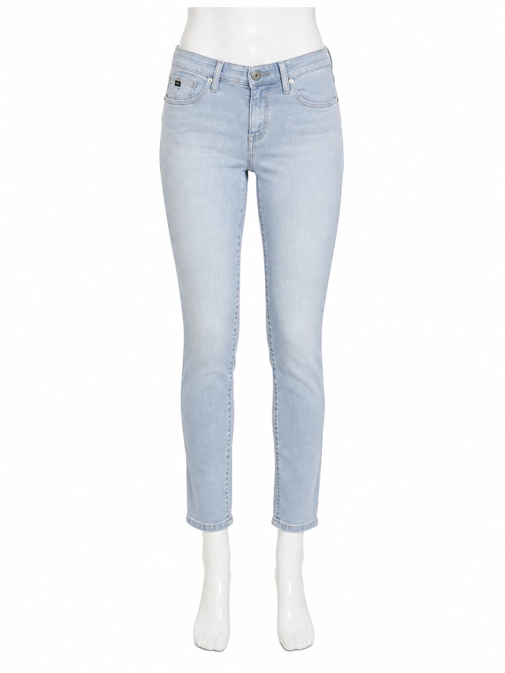 AG Adriano Goldschmied Y2K Light Wash Skinny Jeans - Size 25R